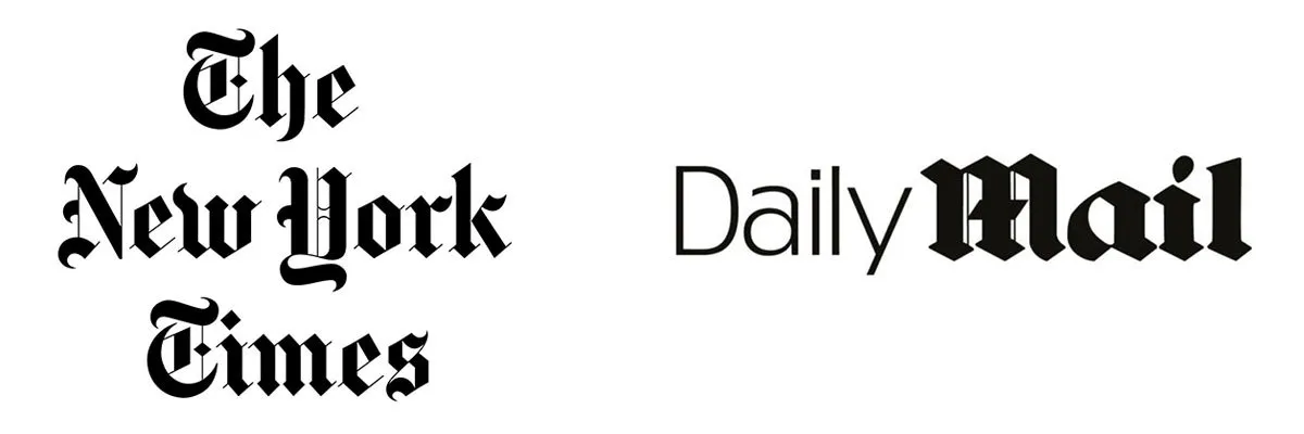 The New York Times and Daily Mail